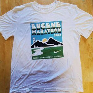 Nike Eugene Marathon 2022 Womens Large Size L Shirt T-Shirt Running Oregon